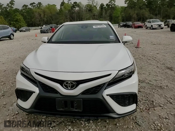 2023 Toyota Camry SE with VIN 4T1G11AK6PU122975, listed as a Copart auction lot 49712535 with 81,670 mi miles and Salvage Title. Bid and sale history available at DreamBid. Image 14.