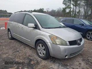 2004 Nissan Quest SE z VIN 5N1BV28U74N320224, wystawiony jako IAAI lot #41752496 z przebiegiem 206 410 mil mil oraz . Historia ofert i sprzedaży dostępna na DreamBid. Obrazek 1.
