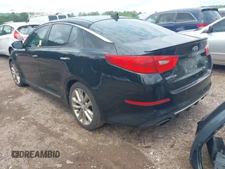 2014 Kia Optima SX Turbo with VIN 5XXGR4A67EG344929, listed as a IAAI auction lot 42638108 with 139,373 mi miles and . Bid and sale history available at DreamBid. Image 3.