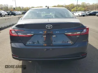 2025 Toyota Camry LE with VIN 4T1DAACK9SU545896, listed as a Copart auction lot 53773375 with 9,886 mi miles and Clean Title. Bid and sale history available at carsss.com. Image 6.