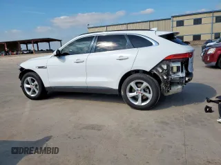 2019 Jaguar F-Pace 25t Premium with VIN SADCJ2FX3KA397408, listed as a Copart auction lot 59347685 with 19,340 mi miles and Salvage title. Bid and sale history available at DreamBid. Image 2.