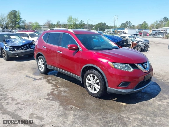 2014 Nissan Rogue SL with VIN 5N1AT2MTXEC777945, listed as a IAAI auction lot 41954729 with 256,748 mi miles. Bid and sale history available at carsss.com. Image 1.