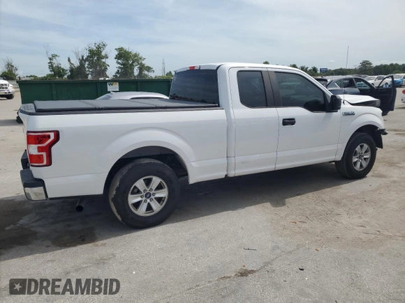 2018 Ford F-150 XL with VIN 1FTEX1CP7JFA87197, listed as a Copart auction lot 63671535 with Not provided miles and Salvage title. Bid and sale history available at DreamBid. Image 3.