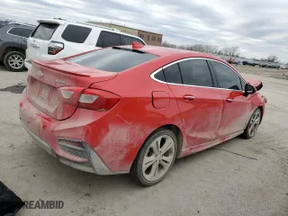 2016 Chevrolet Cruze Premier with VIN 1G1BG5SM1G7328488, listed as a Copart auction lot 44449135 with 148,170 mi miles and Salvage Title. Bid and sale history available at carsss.com. Image 3.