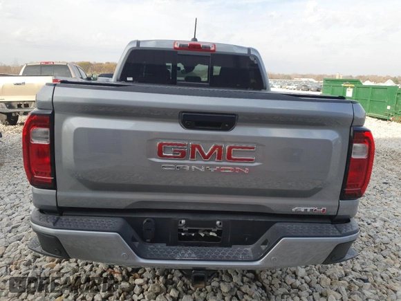 2023 GMC Canyon 4WD AT4 with VIN 1GTP6DEK7P1266831, listed as a Copart auction lot 78372204 with 0 mi miles and Salvage Title. Bid and sale history available at carsss.com. Image 6.