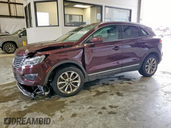 2018 Lincoln MKC Select with VIN 5LMCJ2C95JUL08834, listed as a Copart auction lot 60509995 with 65,088 mi miles and Salvage title. Bid and sale history available at DreamBid. Image 1.