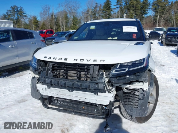 2021 Land Rover Range Rover Velar R-Dynamic S with VIN SALYT2EX7MA313339, listed as a IAAI auction lot 41595063 with 77,873 mi miles. Bid and sale history available at carsss.com. Image 6.