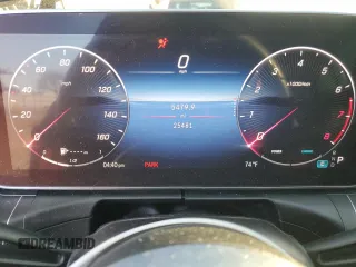 2023 Mercedes-Benz C 300 with VIN W1KAF4GB3PR126978, listed as a Copart auction lot 46365065 with 25,481 mi miles and Salvage Title. Bid and sale history available at carsss.com. Image 9.