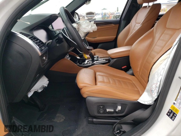 2020 BMW X4 xDrive30i with VIN 5UX2V1C06L9D08061, listed as a Copart auction lot 65619473 with 0 mi miles. Bid and sale history available at carsss.com. Image 7.