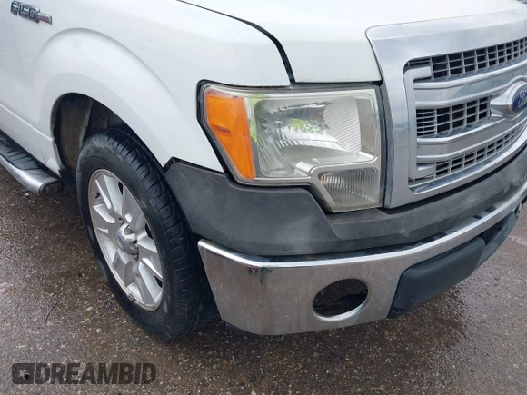 2014 Ford F-150 XL with VIN 1FTFX1CF8EKE66105, listed as a IAAI auction lot 42201442 with 95,589 mi miles and . Bid and sale history available at DreamBid. Image 6.