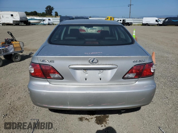 2002 Lexus ES 300 with VIN JTHBF30G920050886, listed as a Copart auction lot 57087355 with 131,304 mi miles and Salvage title. Bid and sale history available at DreamBid. Image 6.