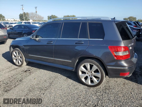 2010 Mercedes-Benz GLK 350 with VIN WDCGG5GBXAF331921, listed as a Copart auction lot 76383884 with 167,691 mi miles and Salvage Title. Bid and sale history available at DreamBid. Image 2.