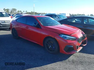 2022 BMW 2 Series M235i xDrive with VIN WBA13AL03N7J84763, listed as a IAAI auction lot 41421151 with 56,707 mi miles and . Bid and sale history available at DreamBid. Image 1.