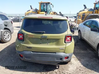 2015 Jeep Renegade Latitude with VIN ZACCJABT2FPB28170, listed as a IAAI auction lot 42003792 with 119,433 mi miles and . Bid and sale history available at DreamBid. Image 16.