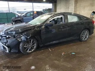2019 Honda Civic Sedan EX-L with VIN 19XFC1F74KE211496, listed as a IAAI auction lot 40926401 with 43,569 mi miles. Bid and sale history available at carsss.com. Image 18.