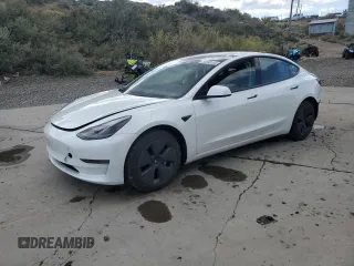 2023 Tesla Model 3 z VIN 5YJ3E1EA5PF603236, wystawiony jako Copart lot #54538105 z przebiegiem 25 997 mil mil oraz Szkoda całkowita • Salvage title. Historia ofert i sprzedaży dostępna na DreamBid. Obrazek 1.