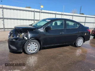 2018 Nissan Versa Sedan SV with VIN 3N1CN7AP0JL805085, listed as a Copart auction lot 52018515 with 72,949 mi miles and Salvage Title. Bid and sale history available at carsss.com. Image 1.