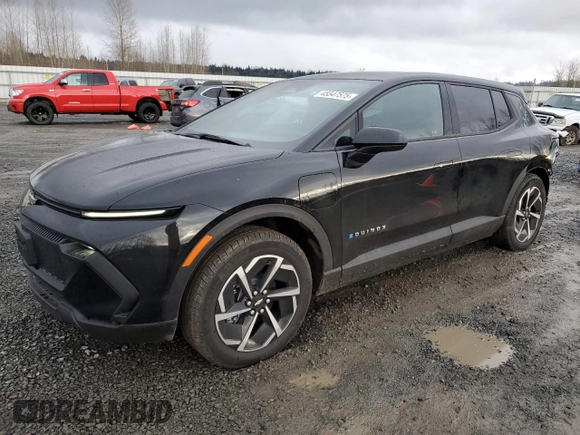 2025 Chevrolet Equinox EV LT z VIN 3GN7DLRP6SS121798, wystawiony jako Copart lot #45547575 z przebiegiem 2 147 mil mil oraz Szkoda całkowita • Salvage title. Historia ofert i sprzedaży dostępna na DreamBid. Obrazek 1.
