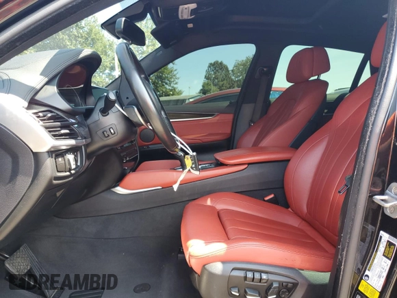 2018 BMW X6 xDrive35i with VIN 5UXKU2C55J0X51191, listed as a Copart auction lot 63567013 with 58,144 mi miles. Bid and sale history available at carsss.com. Image 7.