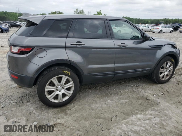 2018 Land Rover Range Rover Evoque SE with VIN SALVP2RX9JH289016, listed as a Copart auction lot 54585895 with 59,453 mi miles and Salvage Title. Bid and sale history available at DreamBid. Image 3.