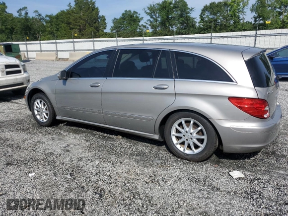 2007 Mercedes-Benz R 3.5L with VIN 4JGCB65EX7A055859, listed as a Copart auction lot 60690715 with Not provided miles and Salvage title. Bid and sale history available at DreamBid. Image 2.