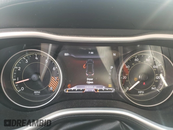 2014 Jeep Cherokee Trailhawk with VIN 1C4PJMBS5EW185510, listed as a Copart auction lot 55780005 with 130,358 mi miles and Clean title. Bid and sale history available at DreamBid. Image 9.