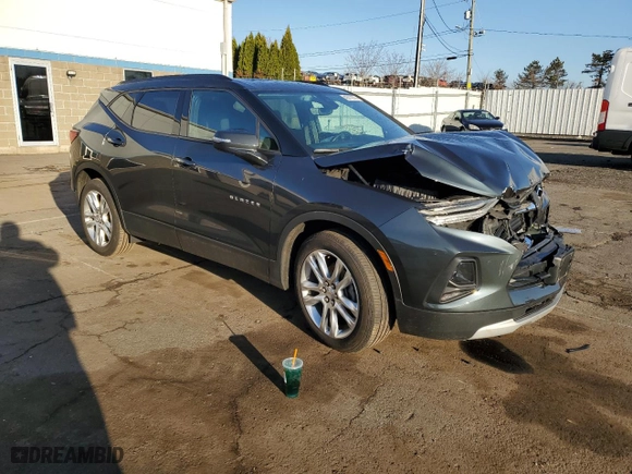 2019 Chevrolet Blazer with VIN 3GNKBHRS9KS589803, listed as a Copart auction lot 49777975 with 55,221 mi miles and Salvage Title. Bid and sale history available at carsss.com. Image 4.