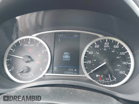 2019 Nissan Sentra SV with VIN 3N1AB7AP3KL612902, listed as a IAAI auction lot 41930893 with 105,604 mi miles and . Bid and sale history available at DreamBid. Image 7.