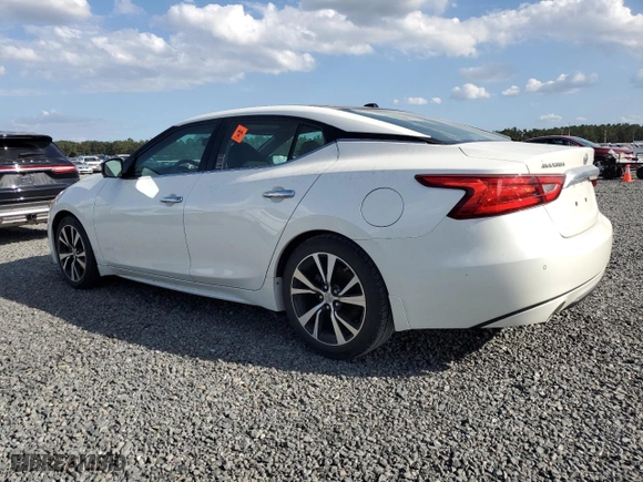 2017 Nissan Maxima SR with VIN 1N4AA6AP4HC454686, listed as a Copart auction lot 75138554 with 0 mi miles and Salvage Title. Bid and sale history available at carsss.com. Image 2.