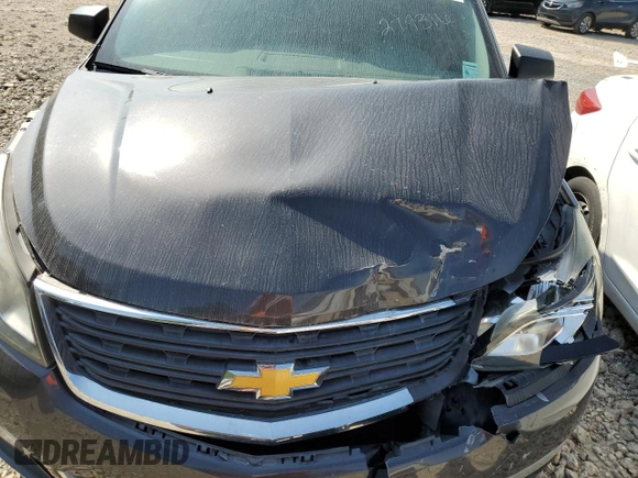 2014 Chevrolet Traverse LS z VIN 1GNKRFED8EJ279316, wystawiony jako Copart lot #53733635 z przebiegiem 151 079 mil mil oraz Szkoda całkowita • Salvage title. Historia ofert i sprzedaży dostępna na DreamBid. Obrazek 12.