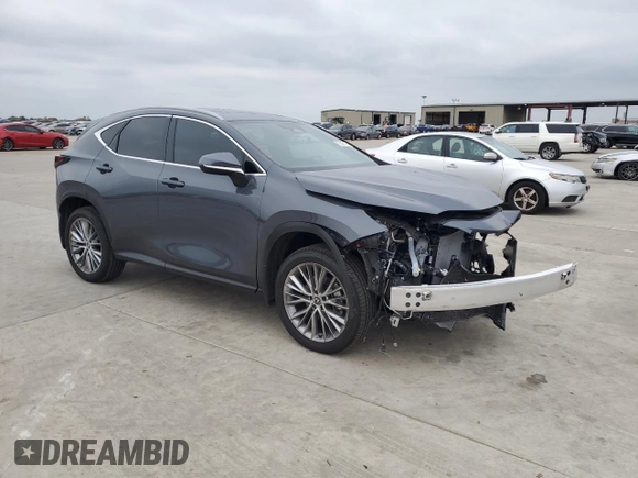2025 Lexus NX with VIN 2T2GGCEZ6SC065894, listed as a Copart auction lot 78640474 with 3,959 mi miles and Salvage Title. Bid and sale history available at carsss.com. Image 4.