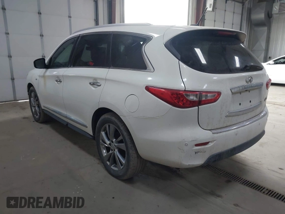 2014 Infiniti QX60 with VIN 5N1AL0MN7EC555322, listed as a IAAI auction lot 42070903 with 125,723 mi miles and . Bid and sale history available at DreamBid. Image 3.