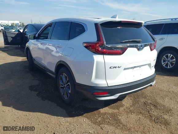 2022 Honda CR-V Hybrid EX with VIN 5J6RT6H52NL044177, listed as a IAAI auction lot 41621933 with 29,518 mi miles. Bid and sale history available at carsss.com. Image 3.