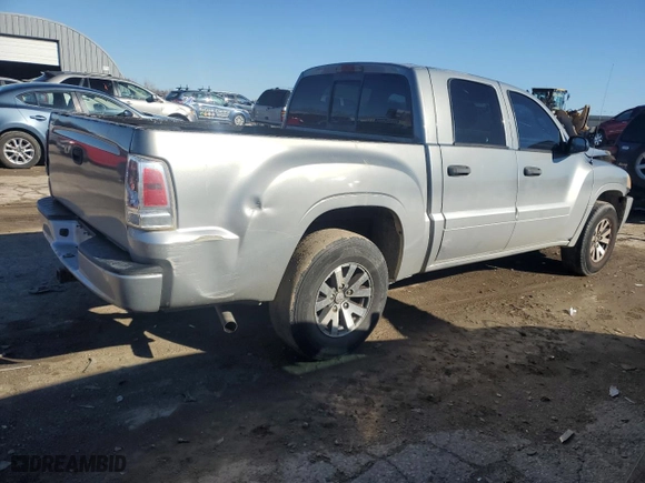 2008 Mitsubishi Raider LS with VIN 1Z7HT28K68S572917, listed as a Copart auction lot 81178484 with 233334 miles and Salvage Title. Bid and sale history available at carsss.com. Image 3.