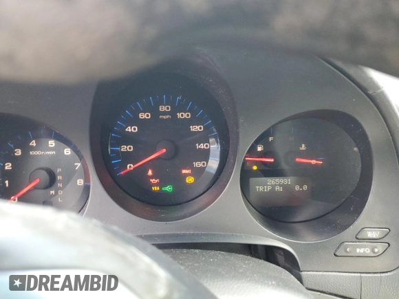 2004 Acura TL with VIN 19UUA66214A014100, listed as a Copart auction lot 53658695 with 265,931 mi miles and Salvage Title. Bid and sale history available at carsss.com. Image 9.