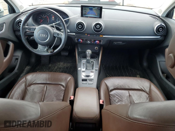 2016 Audi A3 1.8T Premium Plus with VIN WAUC7GFF5G1026575, listed as a Copart auction lot 48364935 with 95,607 mi miles and Salvage Title. Bid and sale history available at carsss.com. Image 8.