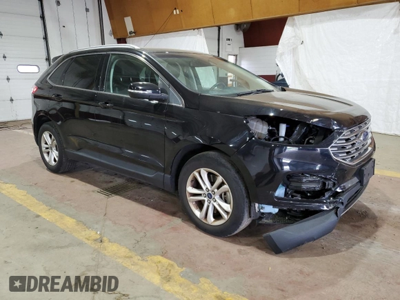 2019 Ford Edge SEL with VIN 2FMPK4J94KBC42364, listed as a Copart auction lot 56460675 with 32,154 mi miles and Salvage title. Bid and sale history available at DreamBid. Image 4.