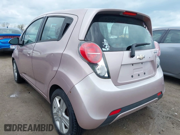 2013 Chevrolet Spark LS with VIN KL8CB6S92DC578152, listed as a IAAI auction lot 42061590 with 66,859 mi miles. Bid and sale history available at carsss.com. Image 3.
