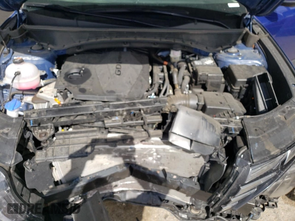 2024 Hyundai Tucson SEL with VIN 5NMJF3DE4RH347046, listed as a Copart auction lot 47836835 with 16,090 mi miles and Salvage Title. Bid and sale history available at carsss.com. Image 12.
