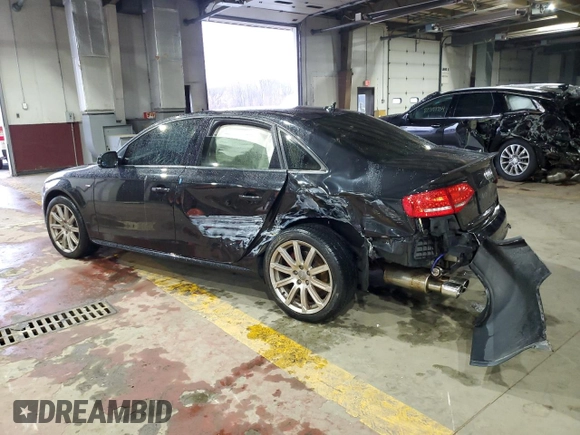2012 Audi A4 Premium Plus с VIN WAUHFAFLXCA111319, выставлен на аукционе Copart как лот 82008924 с пробегом Не указан миль и Списание • Salvage title. История ставок и продаж доступна на DreamBid. Изображение 2.