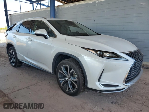 2022 Lexus RX 350 with VIN 2T2HZMAAXNC244996, listed as a Copart auction lot 61692215 with 84,540 mi miles and Salvage title. Bid and sale history available at DreamBid. Image 4.