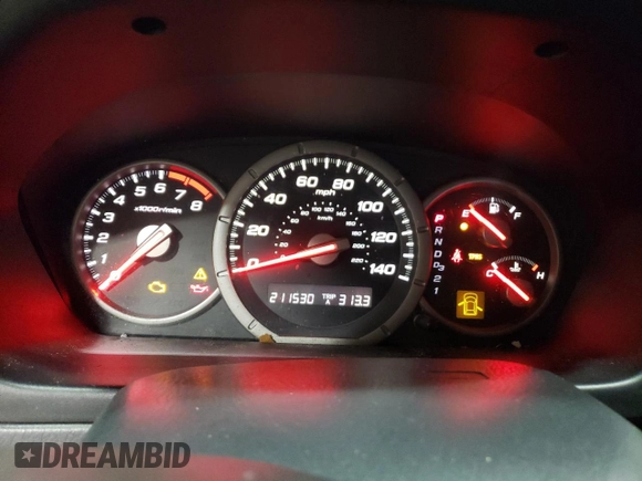 2007 Honda Pilot EX-L with VIN 5FNYF28727B031311, listed as a Copart auction lot 45973705 with 211,530 mi miles and Salvage Title. Bid and sale history available at DreamBid. Image 9.