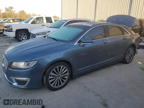2018 Lincoln MKZ Hybrid Select with VIN 3LN6L5LU6JR601536, listed as a Copart auction lot 76550724 with 106,535 mi miles and Salvage title. Bid and sale history available at DreamBid. Image 1.