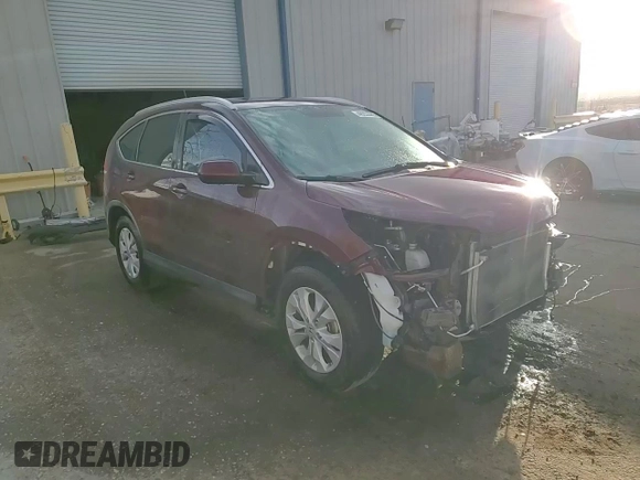 2013 Honda CR-V EX-L with VIN 5J6RM3H70DL014378, listed as a Copart auction lot 48353365 with 133,532 mi miles and Salvage Title. Bid and sale history available at DreamBid. Image 14.