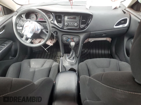 2013 Dodge Dart SXT with VIN 1C3CDFBA1DD194597, listed as a Copart auction lot 51122935 with 115,150 mi miles and Salvage Title. Bid and sale history available at carsss.com. Image 8.