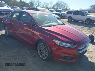 2014 Ford Fusion SE Hybrid with VIN 3FA6P0LU3ER251743, listed as a IAAI auction lot 41625631 with 136,355 mi miles. Bid and sale history available at carsss.com. Image 1.