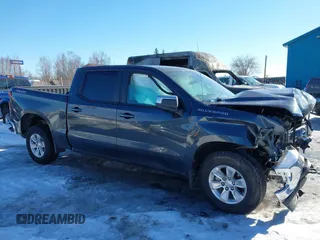 2021 Chevrolet Silverado 1500 LT with VIN 1GCUYDED8MZ364195, listed as a IAAI auction lot 41880990 with 1 mi miles. Bid and sale history available at carsss.com. Image 13.