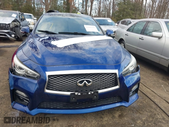 2017 Infiniti Q50 Premium with VIN JN1EV7AR1HM840017, listed as a IAAI auction lot 41006689 with Not provided miles and . Bid and sale history available at DreamBid. Image 11.