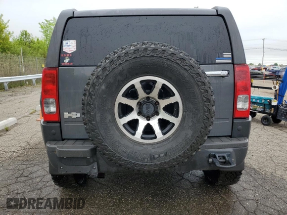 2009 Hummer H3 Adventure с VIN 5GTEN13E998108077, выставлен на аукционе Copart как лот 56959115 с пробегом Не указан миль и Чистый • Clean title. История ставок и продаж доступна на DreamBid. Изображение 6.