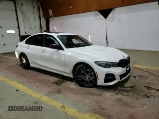 2022 BMW 3 Series 330i xDrive with VIN 3MW5R7J0XN8C26835, listed as a Copart auction lot 42025995 with 49,189 mi miles and Salvage Title. Bid and sale history available at carsss.com. Image 13.